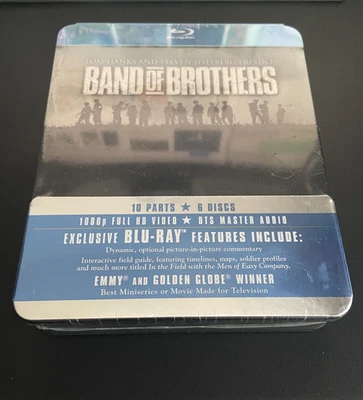 Band of Brothers (диск Blu-Ray, набор из 6 дисков) жестяная коробка (в заводской упаковке) - Изображение 1 из 3