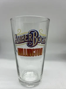 Michelob Amber Bock KILLINGTON Pint Beer Glass 5.75”Tall 3.25”w EUC - Picture 1 of 5