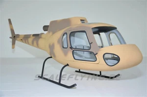AS-350 700 Desert Camo RC Helicopter Fuselage 700 Size V2 Version Model - Picture 1 of 10