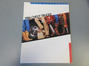 1986 Chevy Truck Brochure, 12 Page - Picture 1 of 1