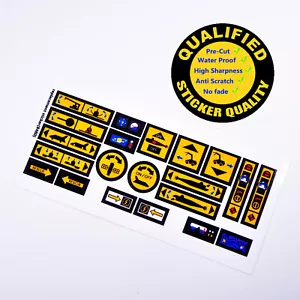 Ersatzaufkleber für Set 8480 Precut Sticker - Bild 1 von 3