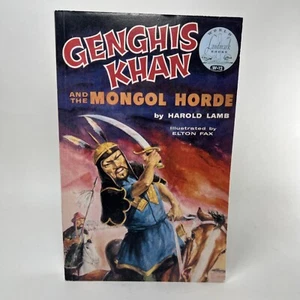Genghis Khan and the Mongol Horde By Harold Lamb World Landmark Books W-12 - Picture 1 of 9