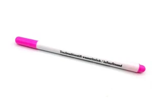 Textilmarker - Trickmarker  wasserlöslich / Luftauflösend / pink - Bild 1 von 1