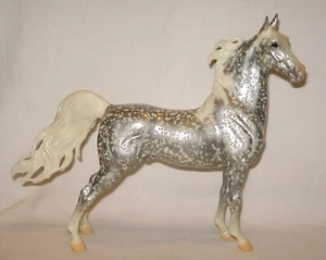 Breyerpferd #1421 Diamant Jubiläum 60. Jahrestag Sattelblut silber filigran - Bild 1 von 8