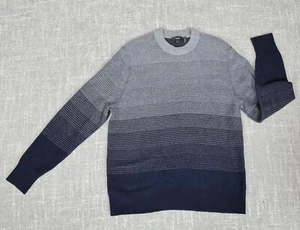 THEORY Burton Montano Wool & Cashmere Crewneck Sweater mens Medium - Picture 1 of 4