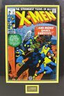 X-Men #70 Cover Poster Signed By Stan Lee. Matted, Coa