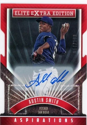 2015 Elite Extra Edition /100 AUSTIN SMITH Auto No. 52! - Image 1 of 2