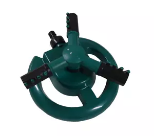 3 ARM ROTATING ADJUSTABLE GARDEN WATER SPRINKLER grass lawn hose - Picture 1 of 1