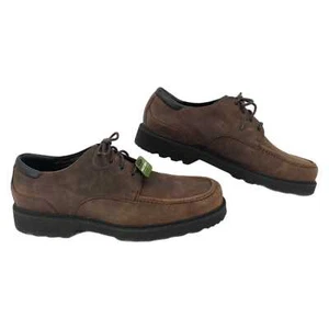 Rockport Brown Leather Lace Up Boots | Versatile for All Seasons - Picture 1 of 9