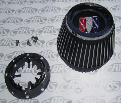 Buick LeSabre 1966-1970, Wildcat, Electra, conjunto de tapacubos cromados con 2 1/8" Foto 1 de 4