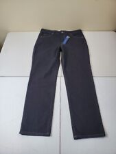 Bandolino Mandie Classic Fit Black Denim Jeans Women's Size 14 (34 x 31) NWT NEW