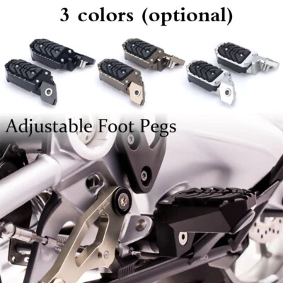 Clavijas ajustables para BMW R1200GS ADV K50 2016-2019 R1250GS Adventure 20-23 Foto 1 de 4