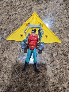 Kenner Serie 1 Batman 1992 - La serie animada Robin con turbo planeador - Imagen 1 de 5