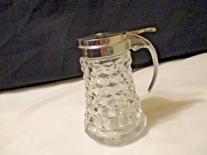 Fostoria Clear Glass American Syrup - Picture 1 of 3