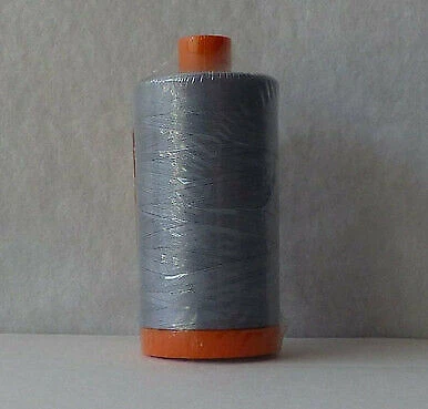 Aurifil Cotton Mako Thread Medium Grey 2610 1422yd - Image 1 of 3