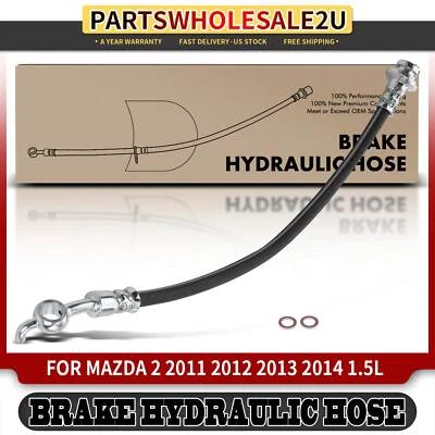 Rear LH Outer Brake Hydraulic Hose for Nissan Juke 2011 2012 2013-2017 L4 1.6L - Image 1 of 4