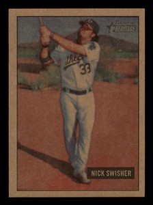 2005 Bowman Heritage Mahogany Parallel (1 per pack) Singles #1-175 (You Pick)