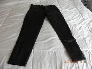 Gap Womens High Stretch Inner Cozy Leggings Mid Rise Skinny Jeans, Black 31R - Picture 1 of 17