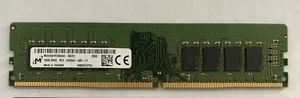 Micron 16GB DDR4 3200 MHz PC4-25600 DIMM 288-Pin 2Rx8 Desktop Memory RAM 1x 16G - Picture 1 of 1