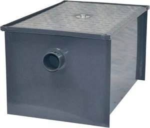 Carbon Steel Grease Trap Interceptor for Restaurant Under Sink Kitchen | NSF - Picture 1 of 7
