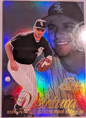 1997 Fleer Flair Showcase Baseball Section 1, Row 2, Seat 68 - Robin Ventura - Image 1 of 3