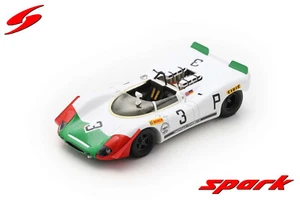 Spark 1/43 Porsche 908-2 #3 3rd 1000Km Nürburgring 1969 SG825 - Foto 1 di 1