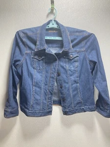 Eddie Bauer Damen Denim Jeans Jacke Knopfverschluss Gr. XXL. X003 - Bild 1 von 6