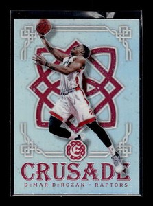 2016 Panini Excalibur #9 DeMar DeRozan  Crusade Silver   Mint+ New