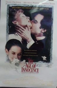 Age Of Innocence 1993 Original Double Sided 27x40 Movie Poster  Daniel Day Lewis - Picture 1 of 1