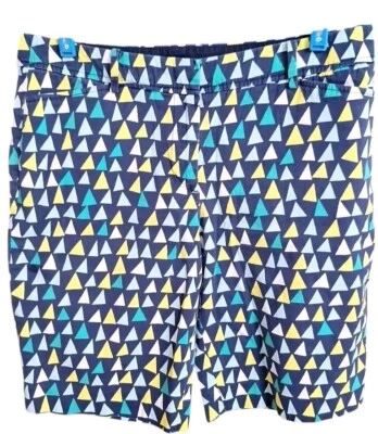 Talbots Mujer 6 Pantalones Cortos Perfectos Geométricos Coloridos Pickleball Golf Atletismo  Foto 1 de 4