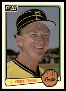 1983 Donruss Chuck Tanner Pittsburgh Pirates #124 - Picture 1 of 2