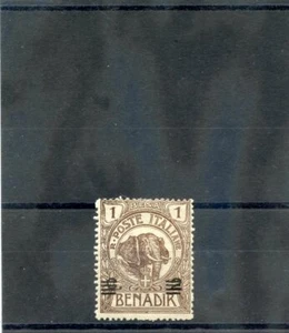 SOMALILANDIA ITALIANA Sc 101 (MIM 121) F-EN MUY BUEN ESTADO USADO 1928 50c MARRÓN OSCURO Y AZUL GRIS $21 - Imagen 1 de 1