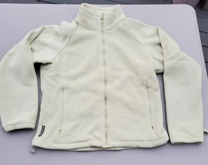 Women's Columbia Core Heavy Full Zip M Jacket lime green fleece - Picture 1 of 11