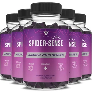 (5 Pack) Spider Sense Gummies SpiderSense Advanced Supplement (5 Month Supply) - Picture 1 of 9