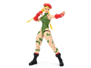 Cammy 6 Moveable Figure W/Accessories & Alternates Street Fighter By Jada 34690 - Picture 1 of 4