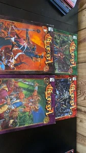 RARE LOT OF 4 CHRONOPIA GAMING BOOKS ALL PUNCHOUTS STILL IN TACT - DONT MISS OUT - Picture 1 of 19