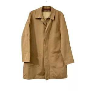 A.P.C. Tan Bal Collar Removable Sherpa Lining Coat Mens Size XLarge - Picture 1 of 9