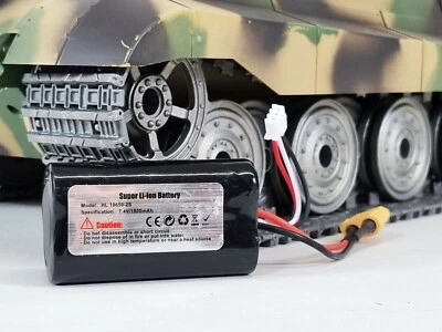 Heng long Tamiya Taigen Torro Tank battery 1/16 models 1800 Mah 7.2v Li-ion UK - Image 1 of 4