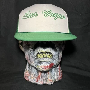 Fitzgeralds Casino Las Vegas Trucker Cap SnapBack Hat Vtg 90s Pre Owned - Picture 1 of 9