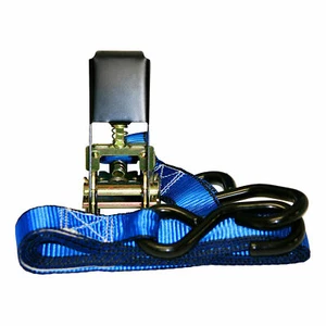 1in x 15ft Ratchet Tie Down Straps S Hook 1500LBS Break Strength 500LBS WLL - Picture 1 of 12