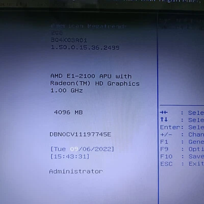 Asus X550E ASUS X550EA-CJ027H carte mère AMD E1-2100 1.00GHZ ASUS X552 - Photo 1/4