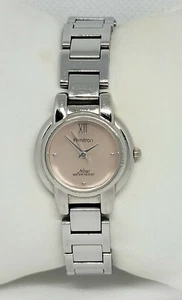 Ladies Armitron Now Round Silver Tone Link Bracelet Analog Watch 75/1963 E6 - Picture 1 of 8