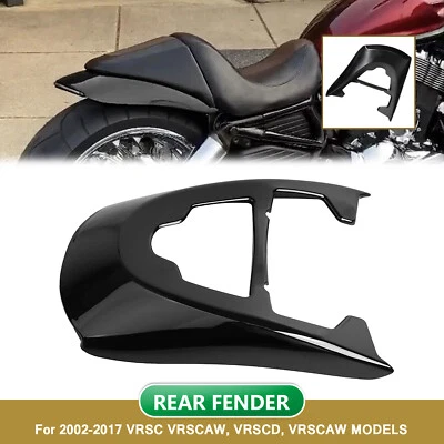 Vivid Black Rear Fender Fit For Harley V-Rod VRSCAW VRSCA VRSCB Night Rod VRSCD - Image 1 of 4