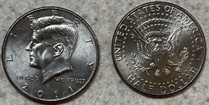 2011 (P or D) Kennedy Clad Half Dollar *NIFC*! - Low mintage! - ONE COIN - Picture 1 of 3