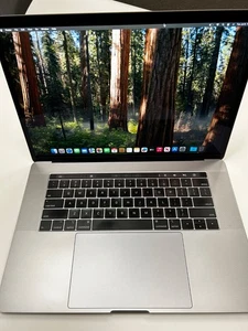 MacBook Pro 15 Zoll 2018 2,2 i7 16GB 256GB Radeon Pro 555 MR932LL/A - Bild 1 von 17