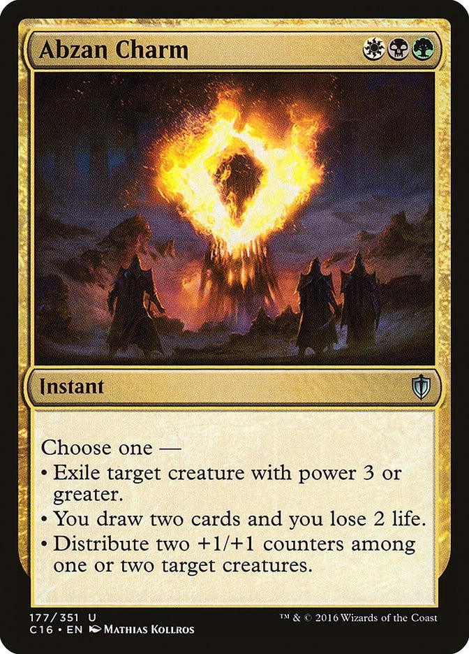 Abzan Charm [Commander 2016] (C16 177) Near Mint - Image 1 of 1