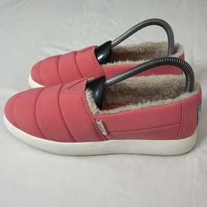 Toms Alpargata Mallow Slipper Damengröße 8 rosa Freizeitschuhe leicht getragener Schuh " - Bild 1 von 24