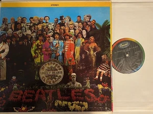 The Beatles – Sgt. Pepper's Lonely Hearts Club Band 1968 Vinyl Record LP NM/NM- - Picture 1 of 2