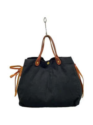 Bolso de Mano IL BISONTE Lona Negro Foto 1 de 4