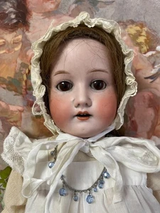 Original antike Porzellankopf-Puppe Heubach-Köppelsdorf 250 ca. 55 cm Charaktere - Picture 1 of 9